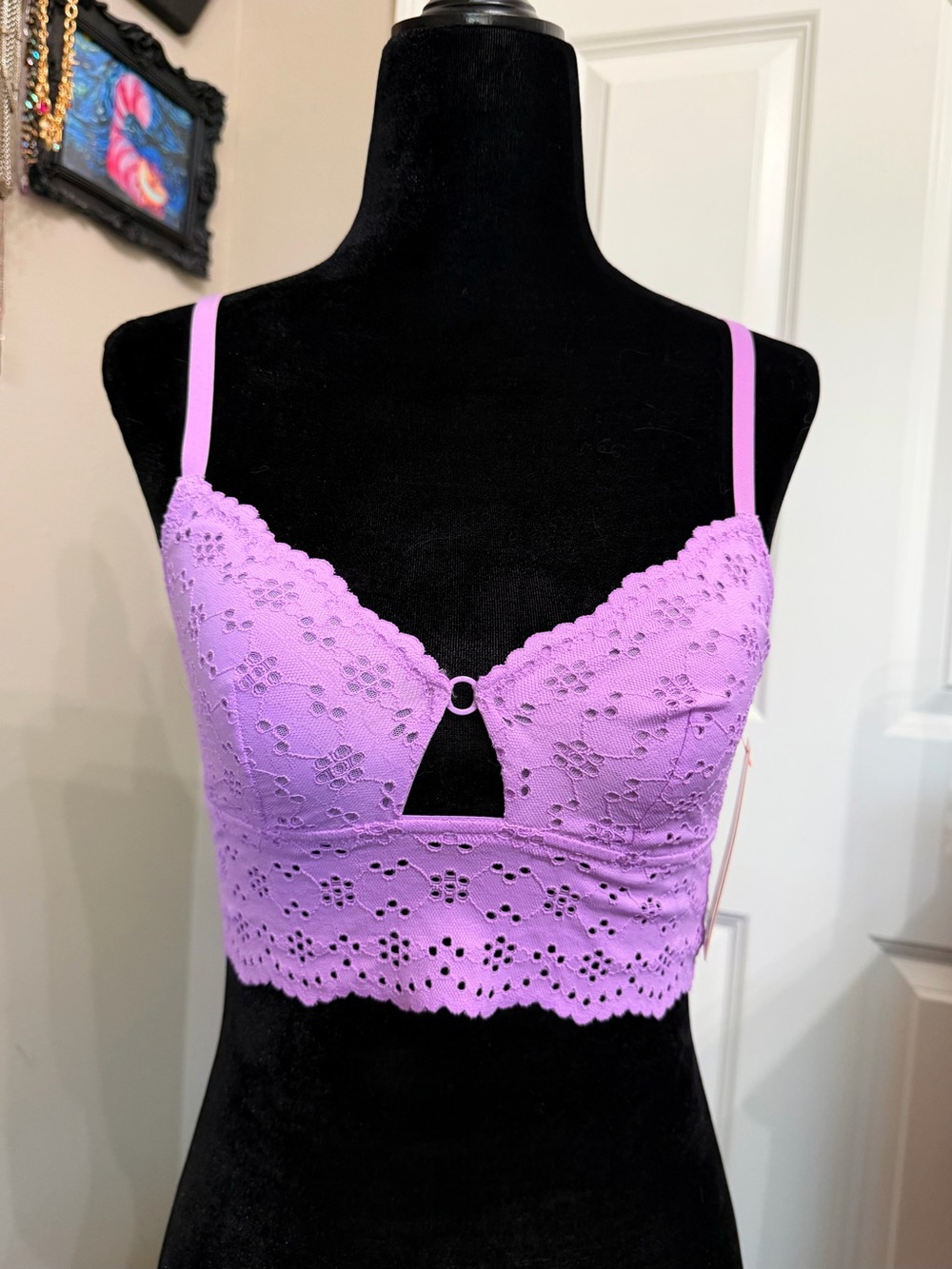 Lace Bralette Crop Top